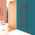 Carisa FAME 0700*0500*10/KUMLU KOYU GRİ/STD.BAĞL.(İKİ YAN ALT-ÜST ÇAPRAZ)/ALM.HAVLUPAN/BANYO RADYATÖRÜ
