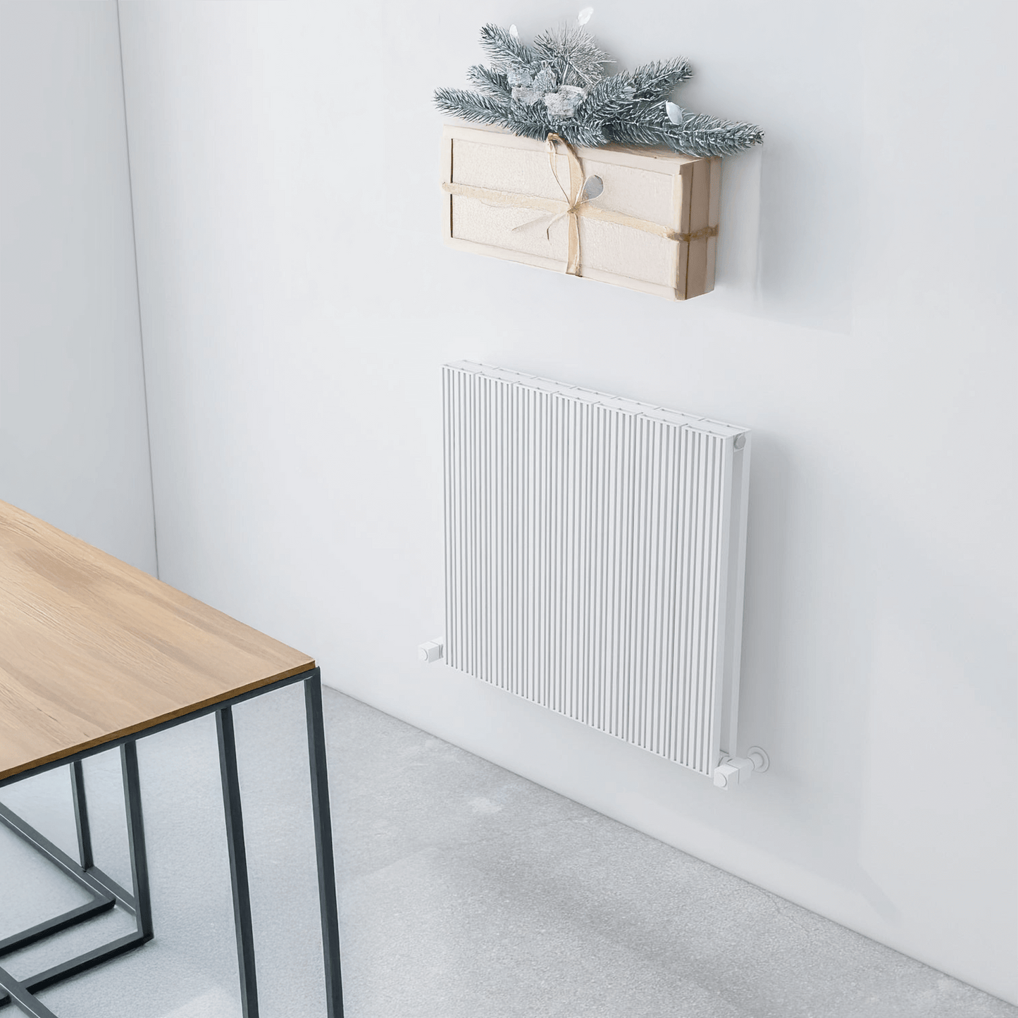 Carisa Monza Double Alüminyum Radyatör 0400 x 0660 mm 7 Dilim Kırık Beyaz Standart Bağlantı