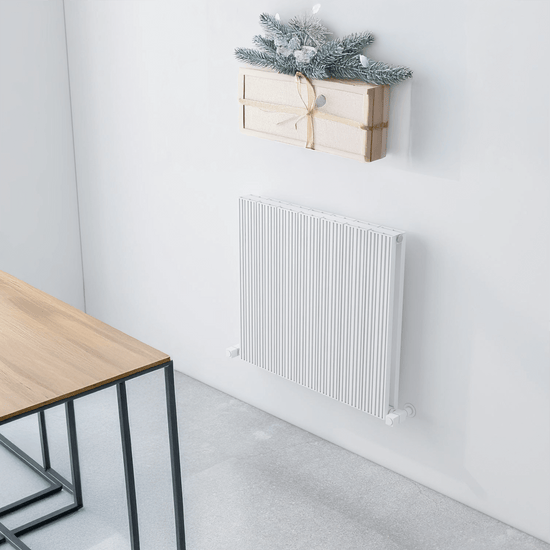 Carisa Monza Double Alüminyum Radyatör 0400 x 0660 mm 7 Dilim Kırık Beyaz Standart Bağlantı