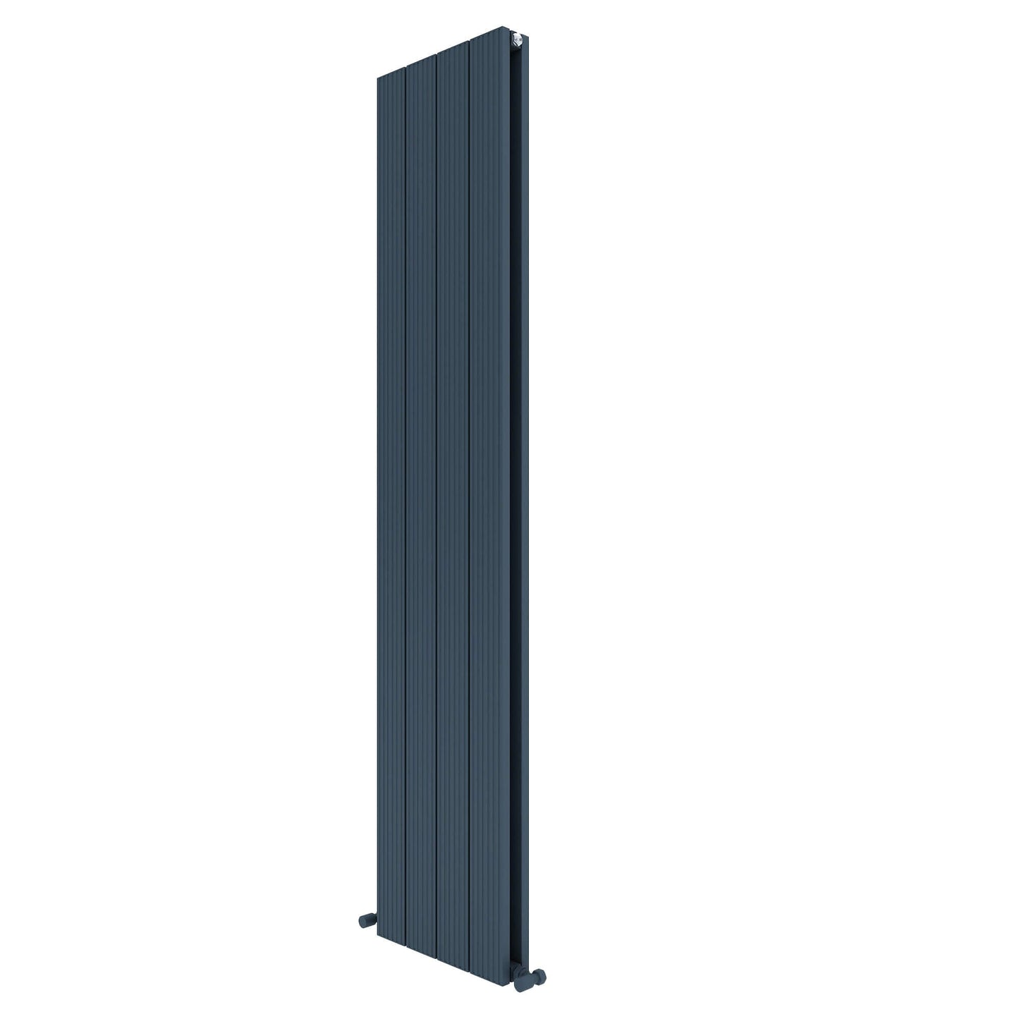 Carisa Monza Dikey Alüminyum Radyatör Modern Tasarım Antrasit