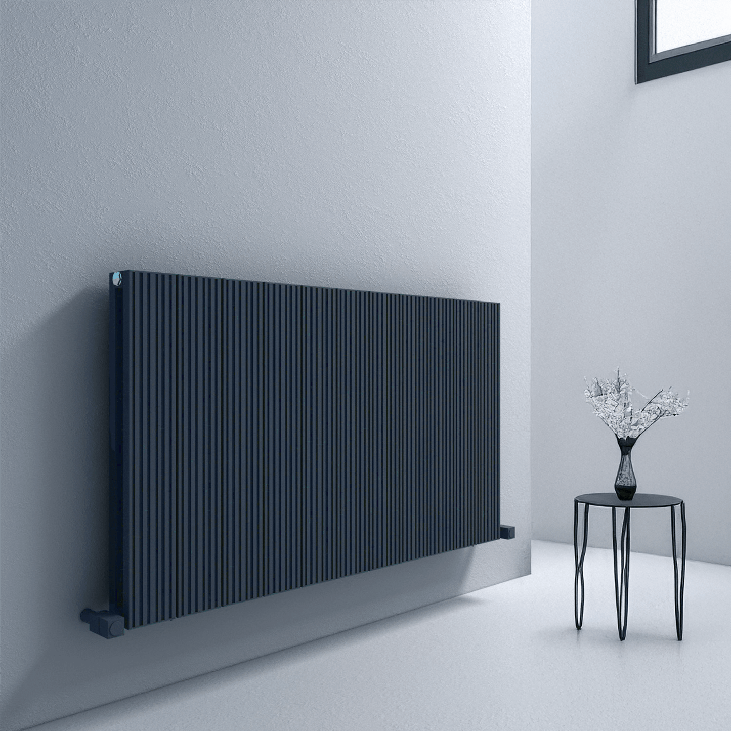 Carisa Monza Yatay Alüminyum Radyatör Modern Tasarım Antrasit