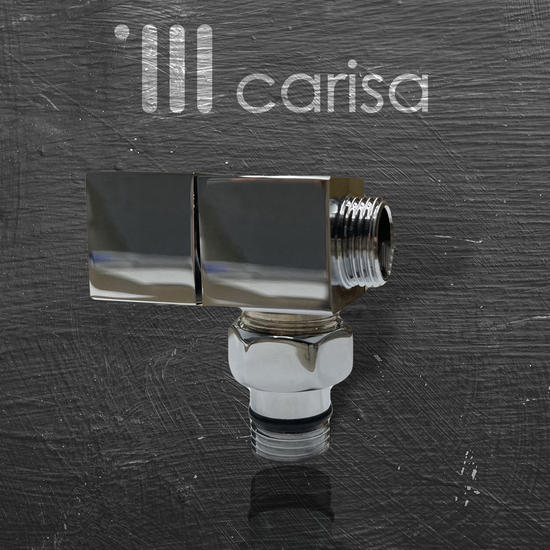 Minimalist Krom Köşe Vana