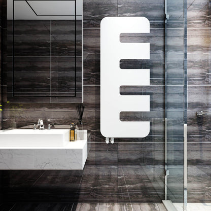 Carisa Rex Dikey İnce Tasarım Çelik Radyatör Modern Tasarım Beyaz