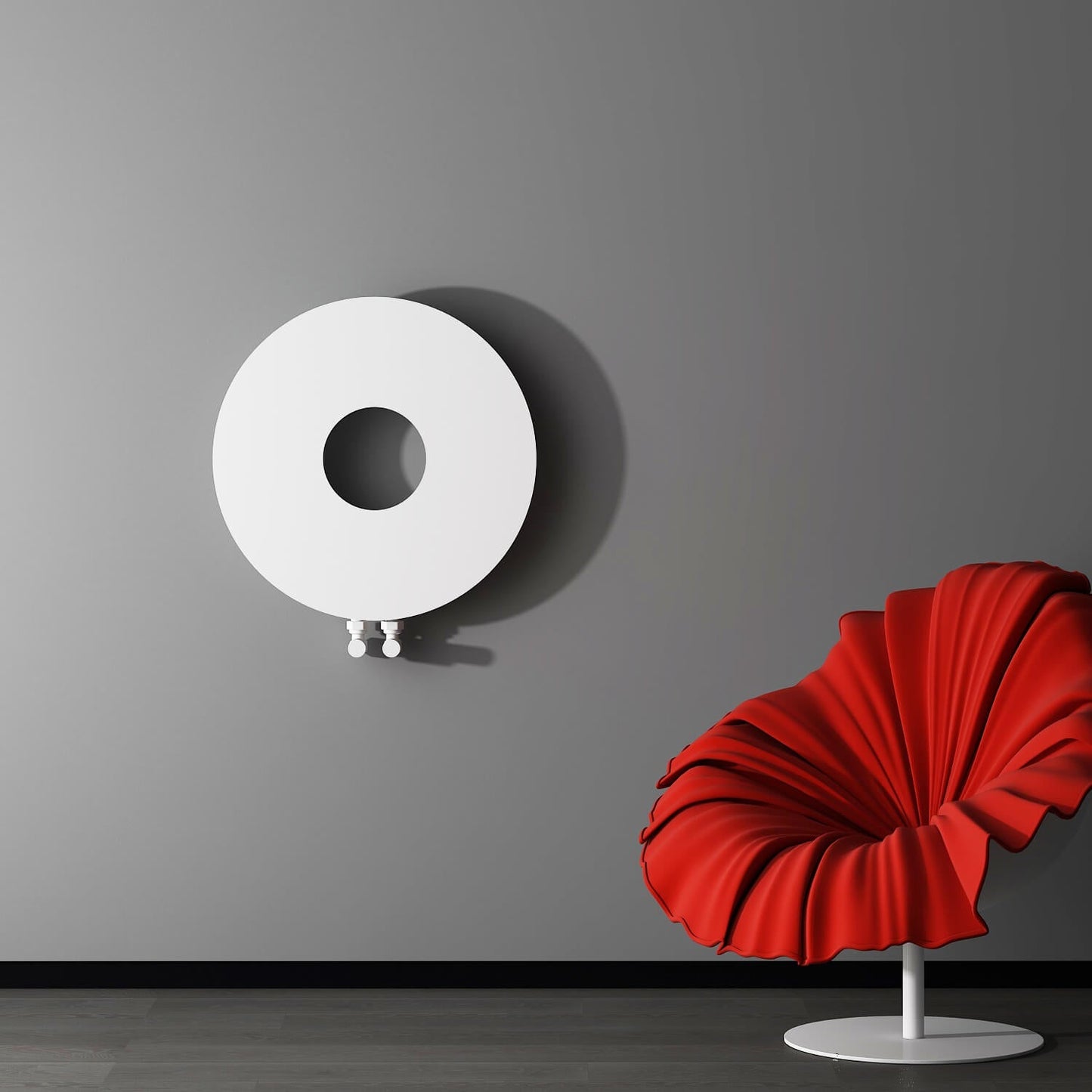 Carisa Rochester İnce Tasarım Çelik Radyatör Modern Tasarım Beyaz