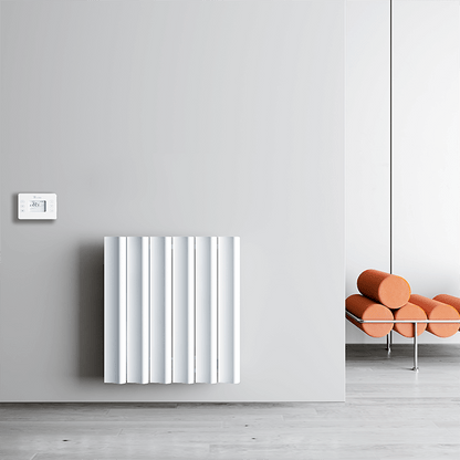 Carisa Boreas S Yatay Elektrikli Radyatör Modern Tasarım Beyaz