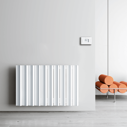 Carisa Boreas S Yatay Elektrikli Radyatör Modern Tasarım Beyaz