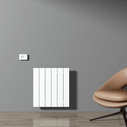 Carisa Boreas N Yatay Elektrikli Radyatör Modern Tasarım Beyaz