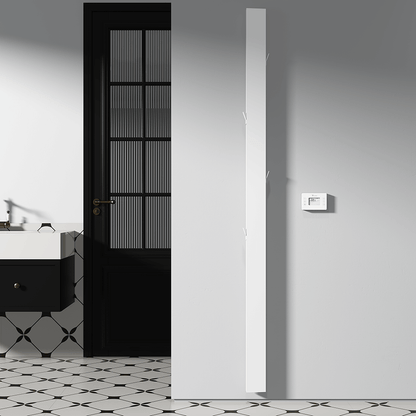 Carisa Boreas Notus S Dikey Elektrikli Radyatör Modern Tasarım Beyaz