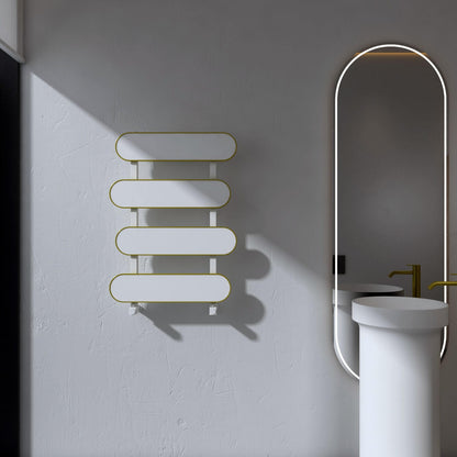 Carisa Magico Bath Alüminyum Havlupan Modern Tasarım Beyaz