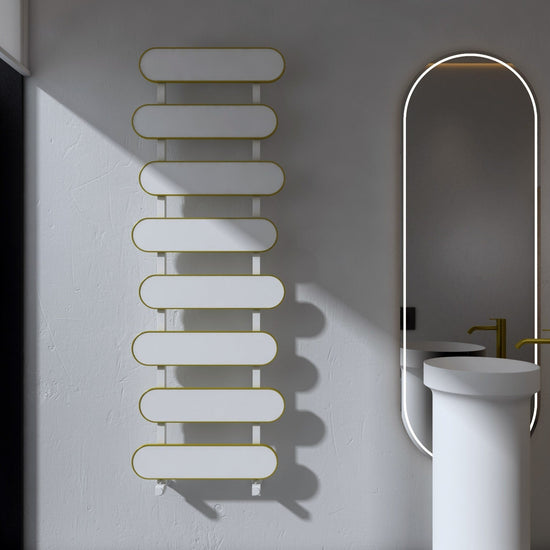 Carisa Magico Bath Alüminyum Havlupan Modern Tasarım Beyaz