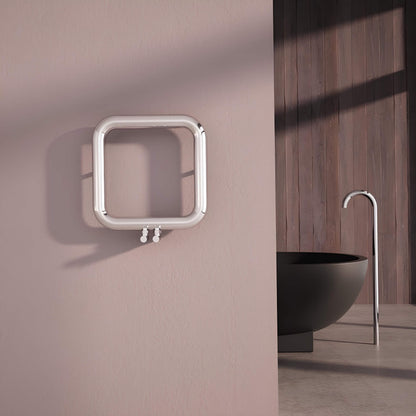 Carisa Baro Paslanmaz Çelik Havlupan Modern Tasarım Ayna Polisaj