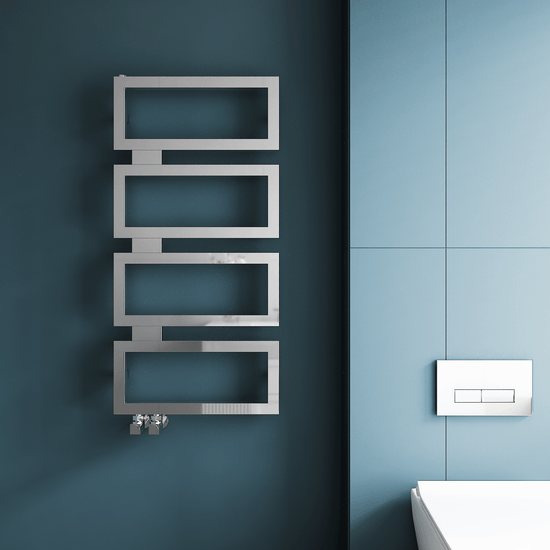 Carisa Beck Paslanmaz Çelik Havlupan Modern Tasarım Ayna Polisaj