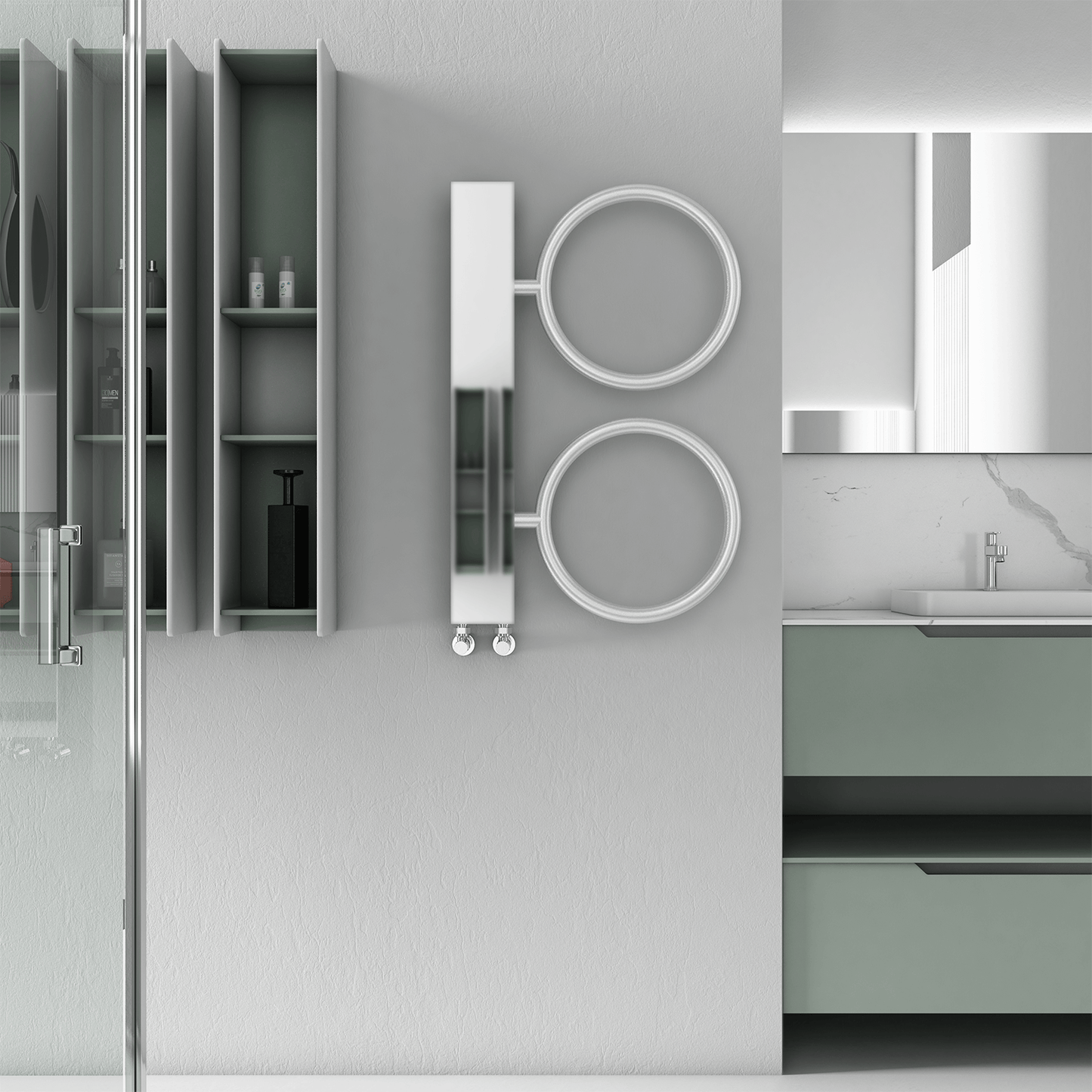 Carisa Castor Paslanmaz Çelik Havlupan Modern Tasarım Satine