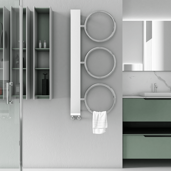 Carisa Castor Paslanmaz Çelik Havlupan Modern Tasarım Ayna Polisaj