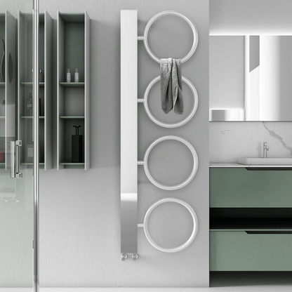 Carisa Castor Paslanmaz Çelik Havlupan Modern Tasarım Satine