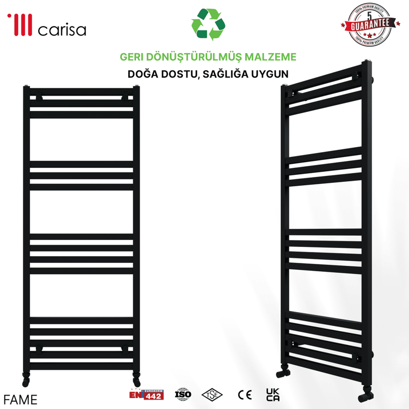 Carisa Fame Alüminyum Havlupan Modern Tasarım Antrasit - carisa