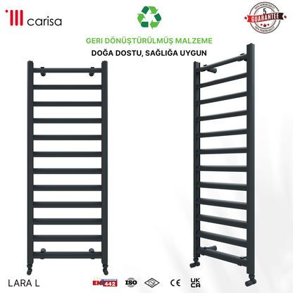 Carisa Lara L Alüminyum Havlupan Modern Tasarım Antrasit