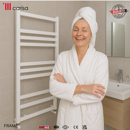 Carisa Frame Alüminyum Havlupan Modern Tasarım Beyaz