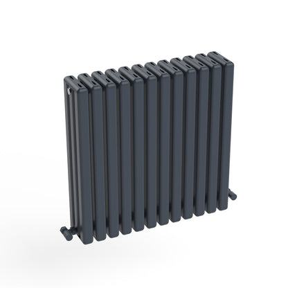 Carisa Karo Alüminyum Radyatör Antrasit Standart Bağlantı.