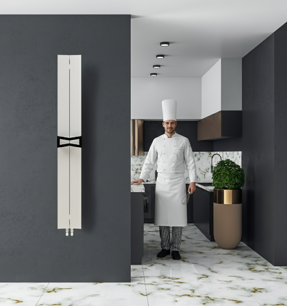 Carisa Papillion Bath Alüminyum Havlupan Modern Tasarım Beyaz