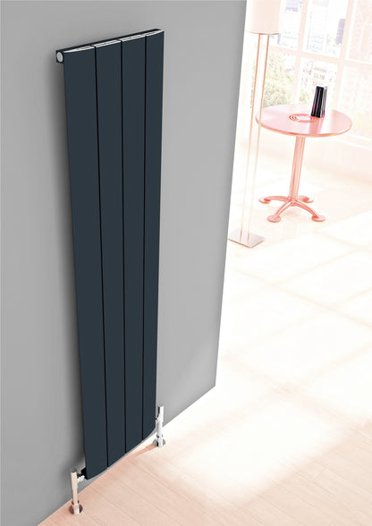 Carisa SLIM 0590*0850*09/RAL 7016 KUMLU ANTRASİT/STD.BAĞL.(İKİ YAN ALT-ÜST ÇAPRAZ)/ALM.RADYATÖR