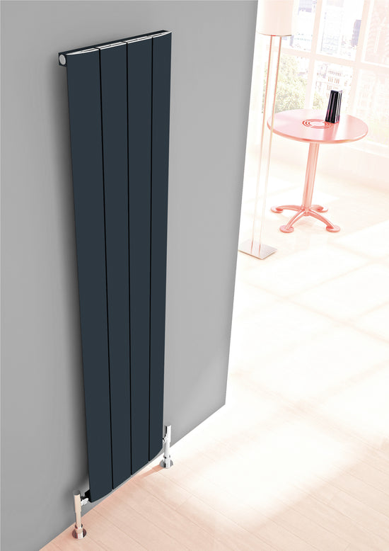 Carisa SLIM 0590*0850*09/RAL 7016 KUMLU ANTRASİT/STD.BAĞL.(İKİ YAN ALT-ÜST ÇAPRAZ)/ALM.RADYATÖR - Carisa