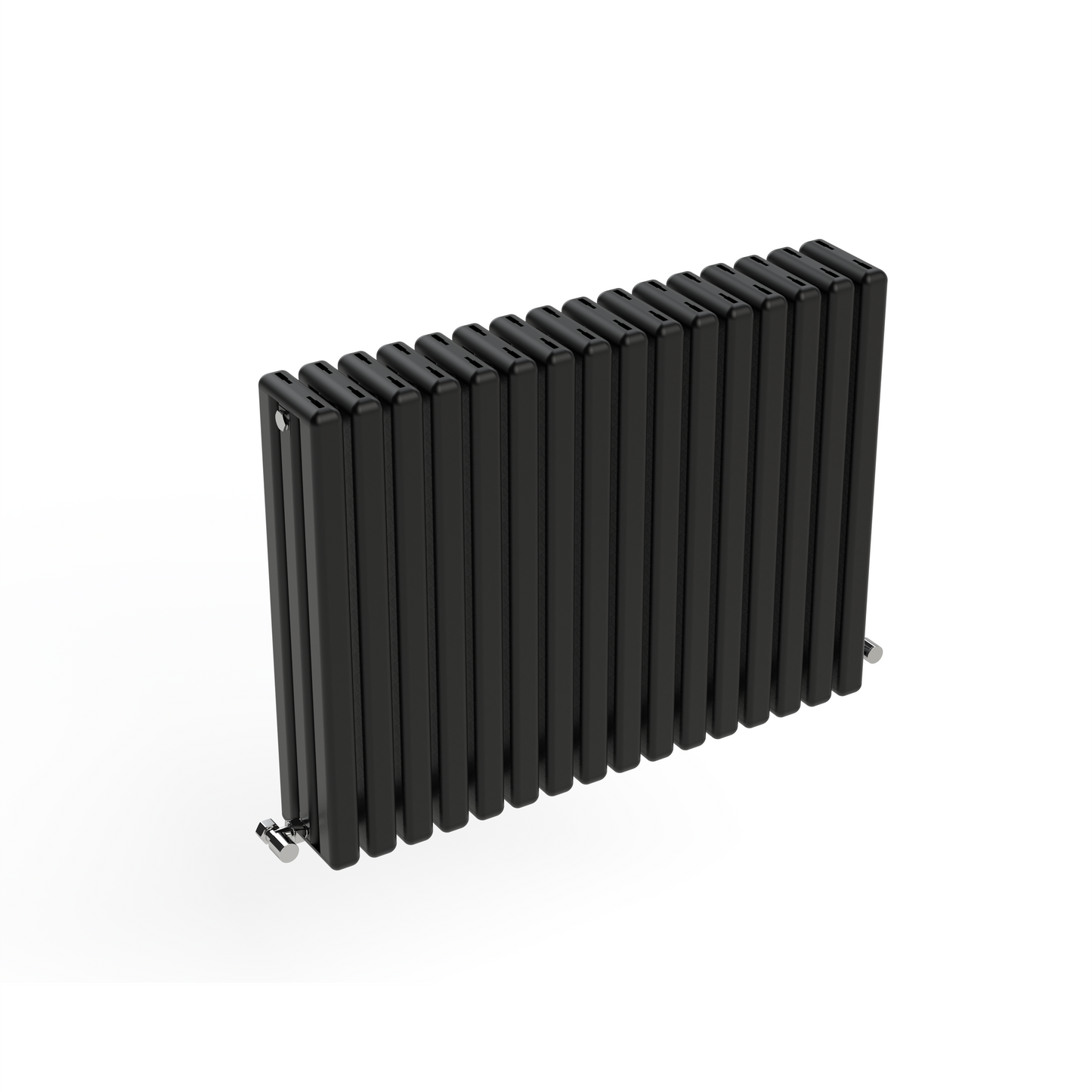 Carisa Karo Alüminyum Radyatör Siyah Standart Bağlantı.