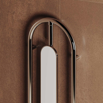 Carisa Aiden Paslanmaz Çelik Havlupan Modern Tasarım Ayna Polisaj