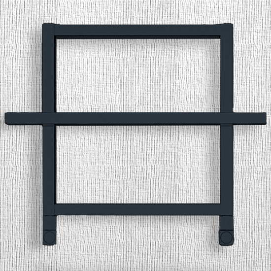 Carisa Ajax Alüminyum Havlupan Modern Tasarım Antrasit