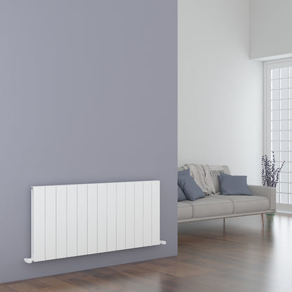 Carisa Angers Double Alüminyum Radyatör Beyaz Standart Bağlantı