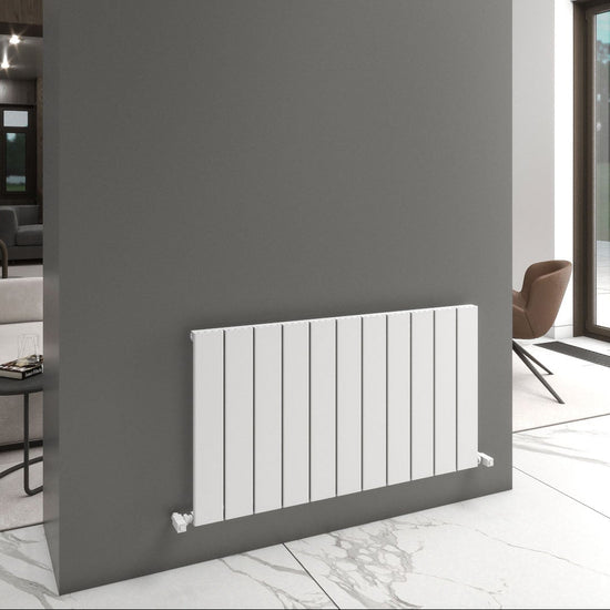 Carisa Chambord Yatay Alüminyum Radyatör Modern Tasarım Beyaz