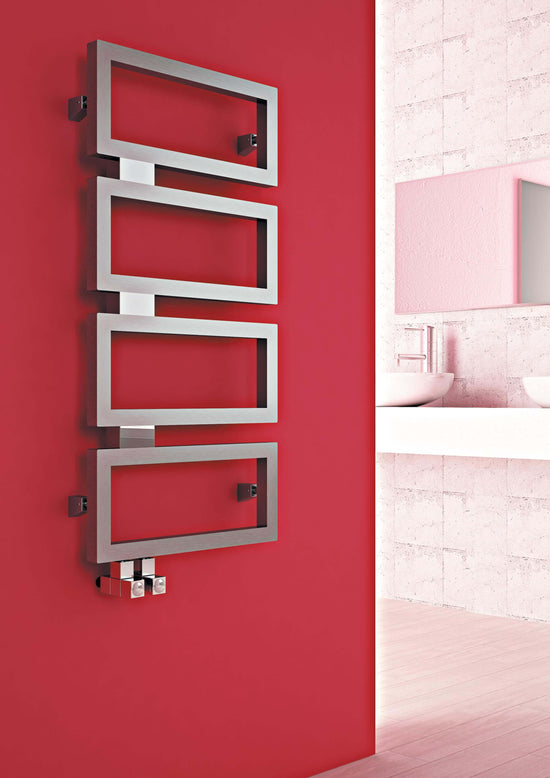 Carisa Beck Paslanmaz Çelik Havlupan Modern Tasarım Satine