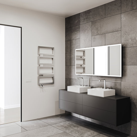 Carisa Beck Paslanmaz Çelik Havlupan Modern Tasarım Satine