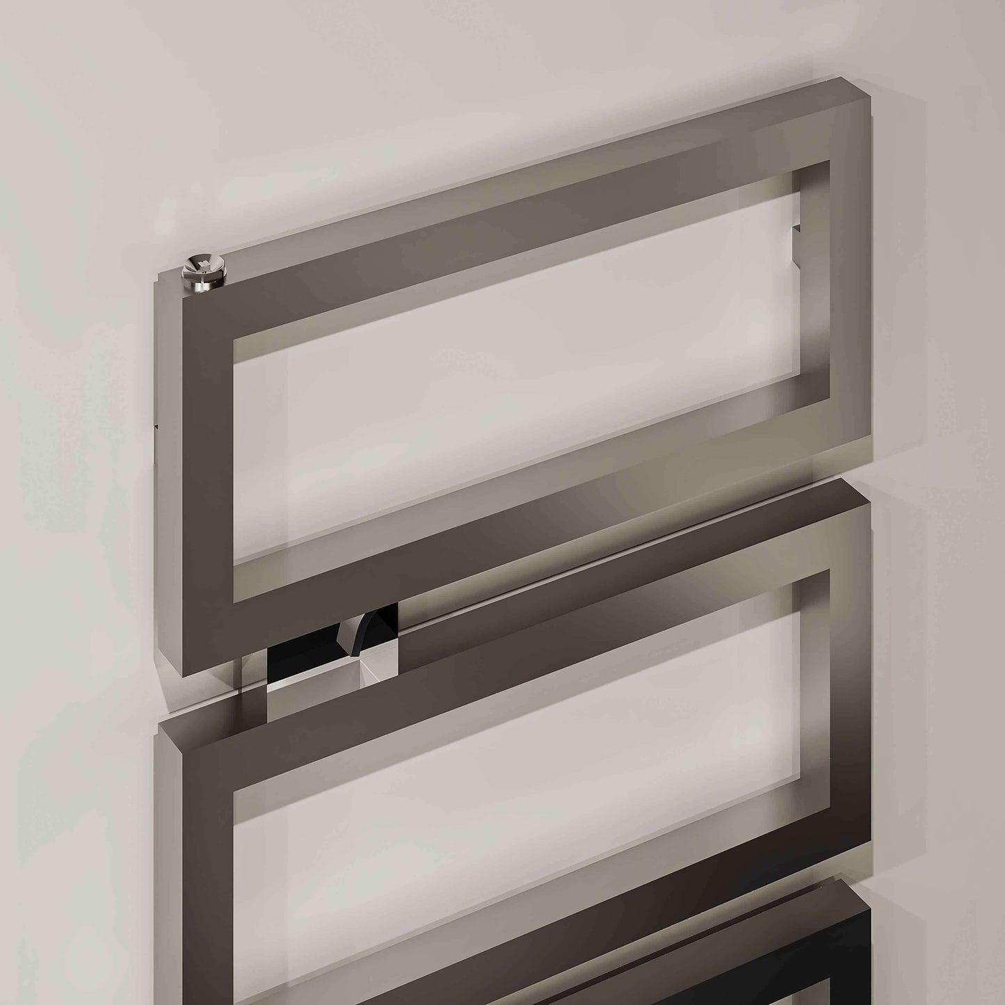 Carisa Beck Paslanmaz Çelik Havlupan Modern Tasarım Satine