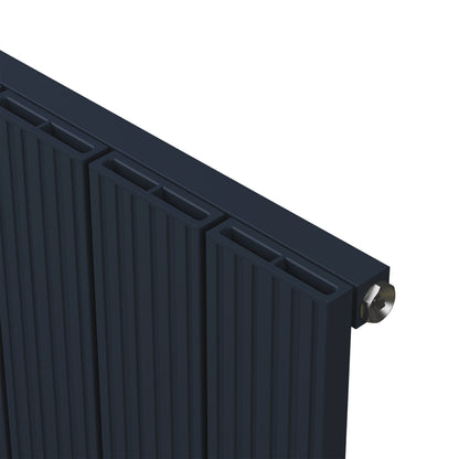 Carisa Monza Dikey Alüminyum Radyatör Modern Tasarım Antrasit