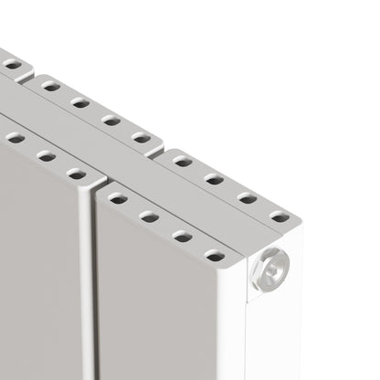 Carisa Angers Double Alüminyum Radyatör Beyaz Standart Bağlantı