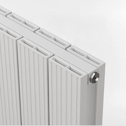Carisa Monza Double Alüminyum Radyatör Beyaz Standart Bağlantı