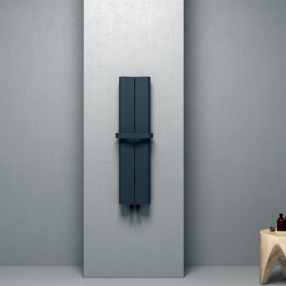 Carisa Curvy Bath Alüminyum Havlupan Modern Tasarım Antrasit