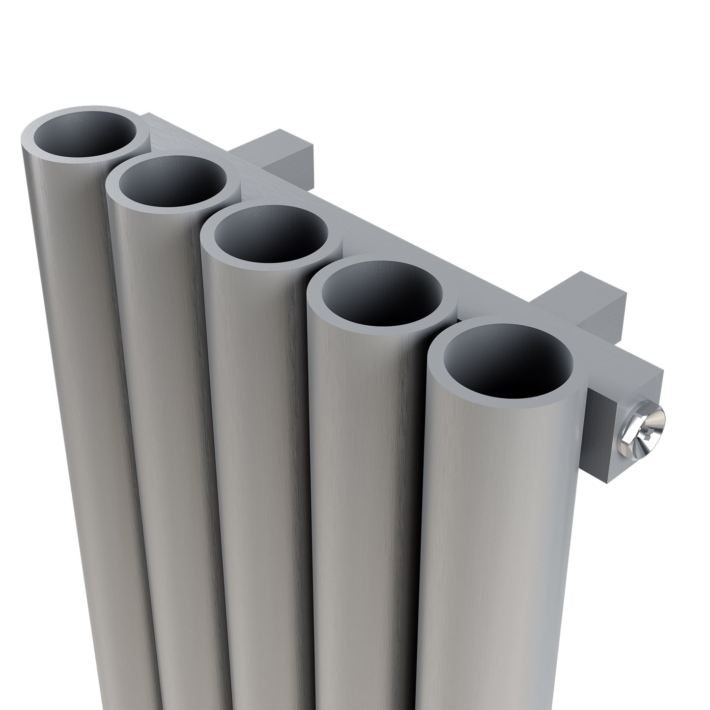 Carisa Mistral Dikey Paslanmaz Çelik Radyatör Modern Tasarım Satine