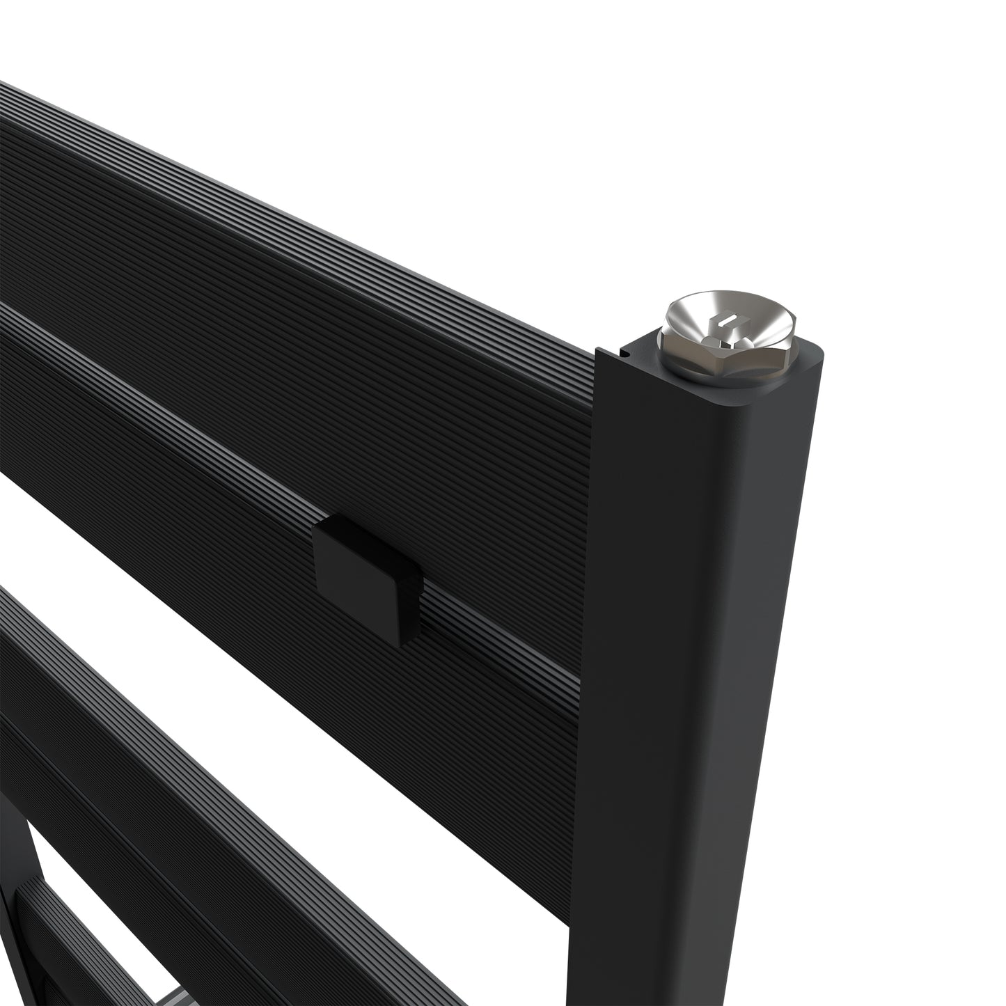 Carisa Soho Alüminyum Havlupan Siyah Standart Bağlantı