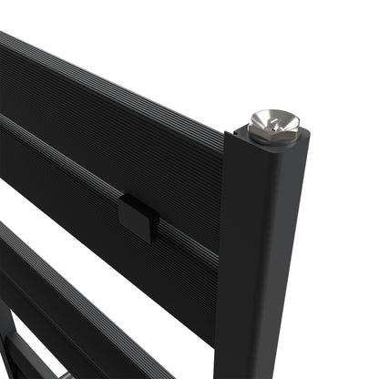 Carisa Soho Alüminyum Havlupan Siyah Standart Bağlantı