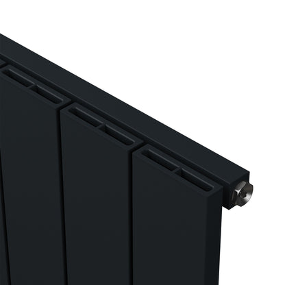 Carisa Nemo Alüminyum Radyatör Antrasit Standart Bağlantı