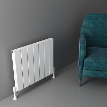 Carisa Angers Double Alüminyum Radyatör Beyaz Standart Bağlantı