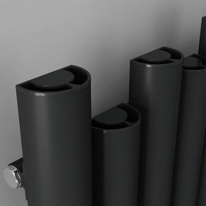 Carisa Motion Yatay Alüminyum Radyatör Modern Tasarım Siyah