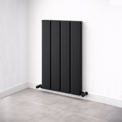 Carisa Chambord Yatay Alüminyum Radyatör Modern Tasarım Siyah