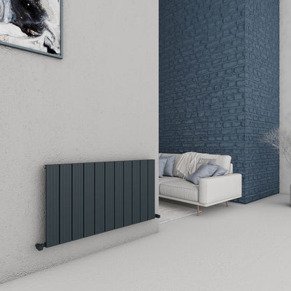 Carisa Chambord Yatay Alüminyum Radyatör Modern Tasarım Antrasit