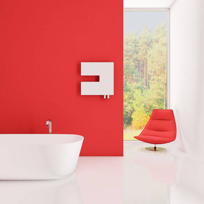 Carisa Coventry-L Yatay İnce Tasarım Çelik Radyatör Modern Tasarım Siyah