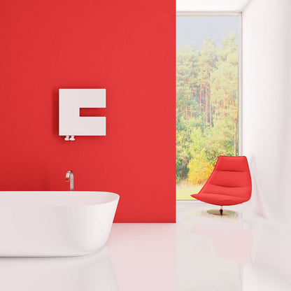 Carisa Coventry-R Yatay İnce Tasarım Çelik Radyatör Modern Tasarım Siyah