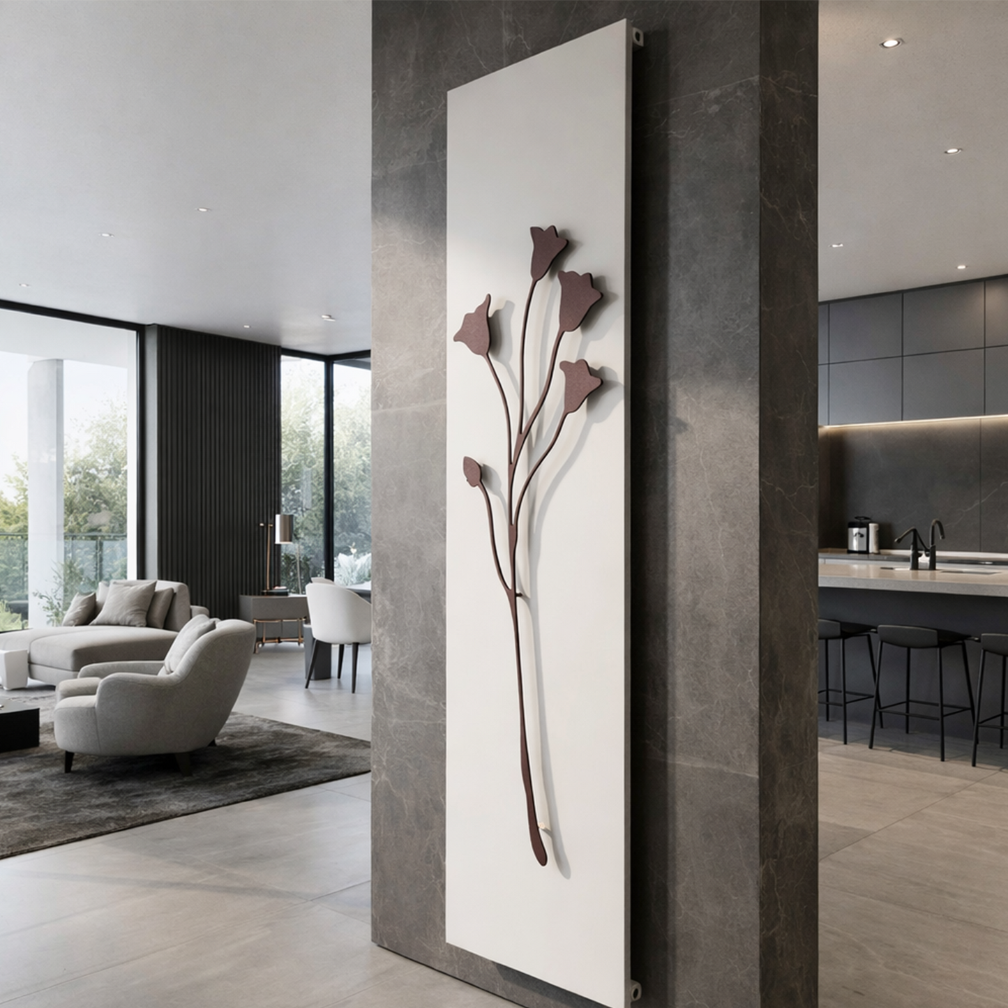 Carisa Bloom Modern Tasarım Alüminyum Radyatör