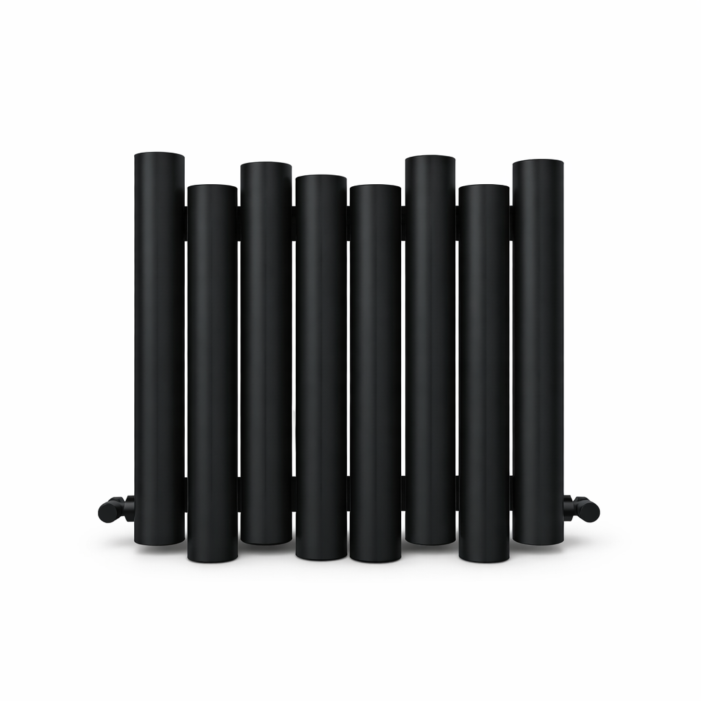 Carisa Motion Yatay Alüminyum Radyatör Modern Tasarım Siyah